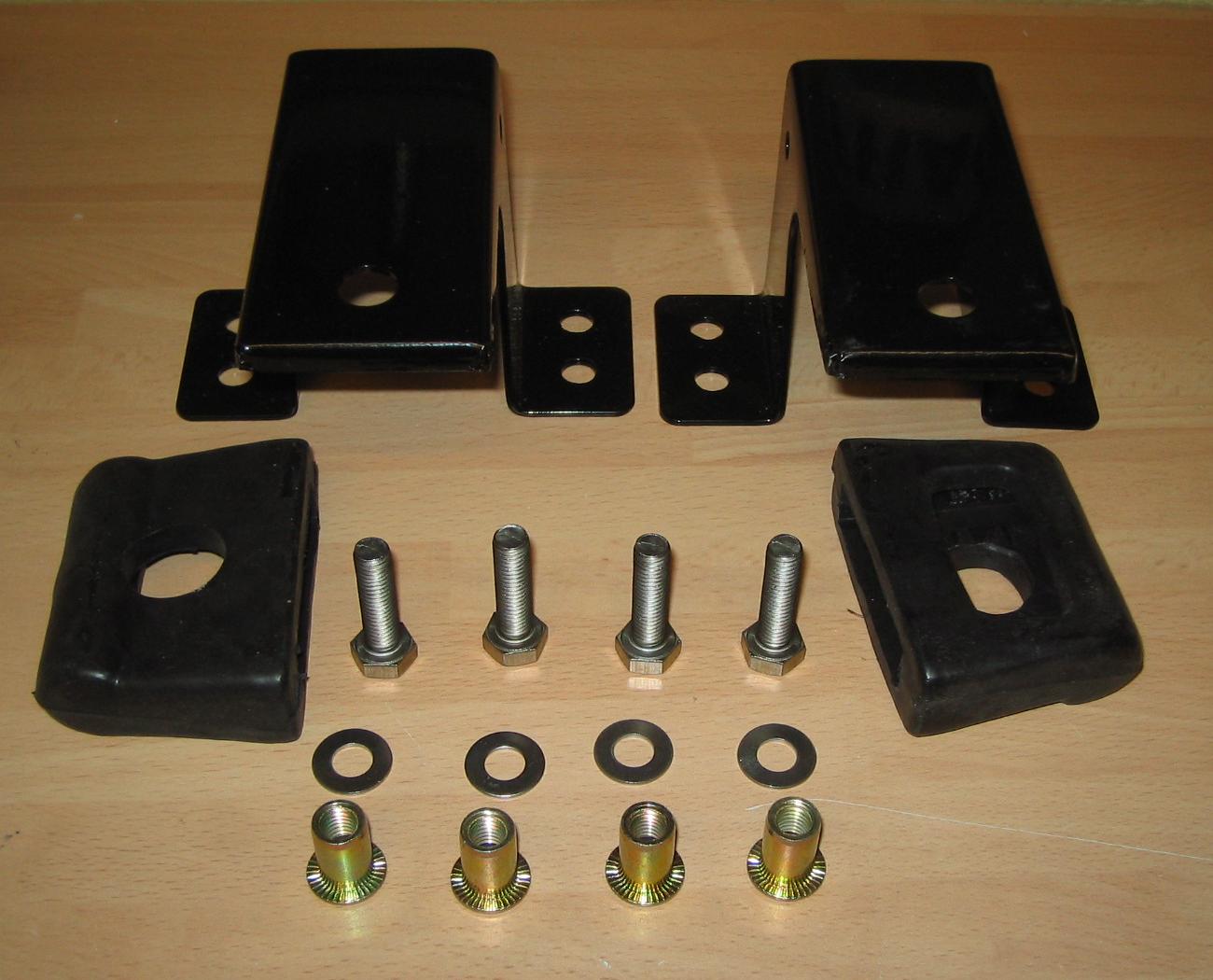 Spot light bracket mounting kit for Land Rover Freelander lamp